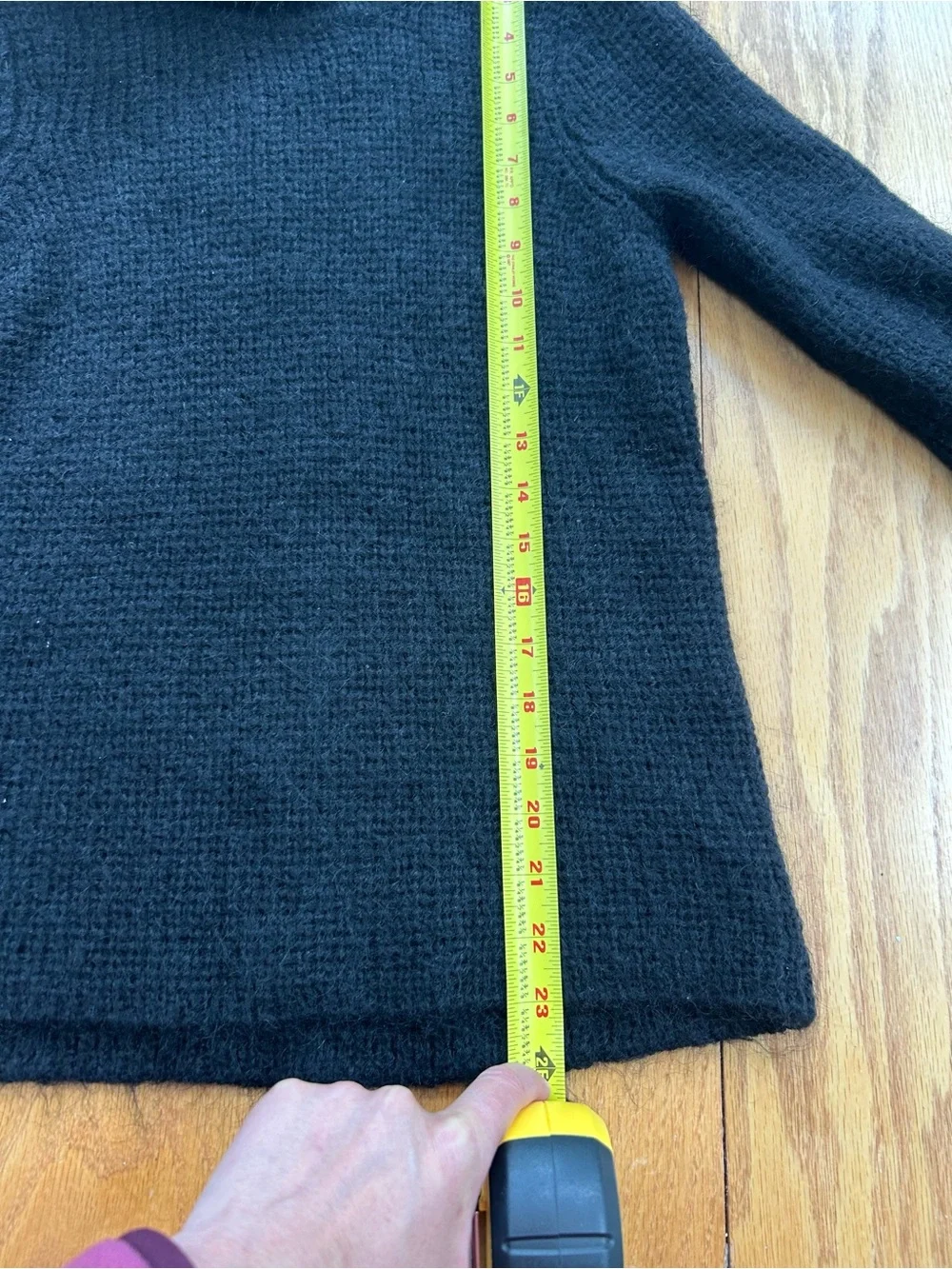 Lauren Ralph Lauren Sweater S Small Mohair Blend Ribbed Knit‎ Turtleneck HK